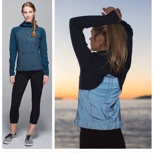 Lululemon Let’s Get Visible Half Zip Reflective Hoodie